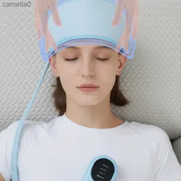 Elektryczne masażerowie ciśnienia powietrza masażer na głowice na gorąco kompresję masaż migreny stres bólu głowy Popraw opaskę na głowę elektryczną 231220