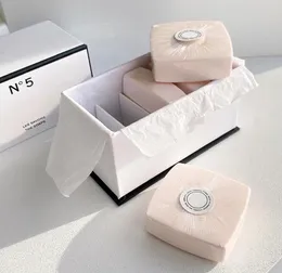 Розовое парфюмированное мыло № 5, ароматическое увлажняющее мыло для ванны для тела, 5x75 г, твердый аромат, уникальный ограниченный набор N5 из пяти предметов