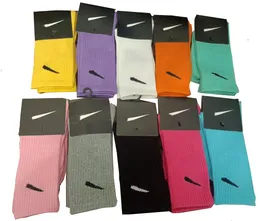 Designer homens mulheres meias respirável bordado calzini malha puro algodão chaussettes jogging basquete futebol esportes meia moda casual 10 cores