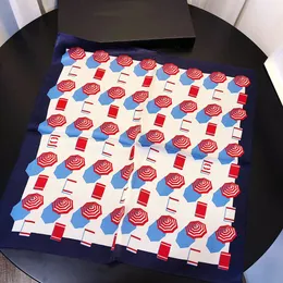 Lenço de designer de luxo lenços de seda envoltório acessórios de moda bandana 50x50cm