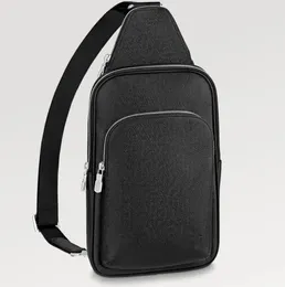 borsa a tracolla di design borsa a tracolla AVENUE SLING BAG borse da viaggio speciali in tela pelle Borsa a tracolla con doppia cerniera Borsa a tracolla Tasca esterna con cerniera PRPU