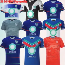 2023 2024 Yeni Stil Savaşçıları Rugby Formaları 23 24 24 Erkek Ev Uzakta Lig Gömlek Yerli Versiyon Özel Baskı Tee Eğitim Yeni S-5XL Takım Zelanda Maillots