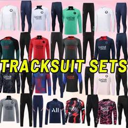 Adultos 22 23 MBAPPE Soccer Tracksuits 2022 2023 di Maria Wijnaldum Sergio Ramos Hakimi Quarto