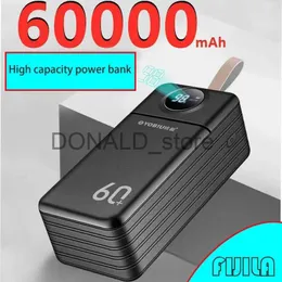 Cell Phone Power Banks Power Bank 60000 mAh High Capacity Power Bank Quick Charge 50000 mAh 40000 mAh 30000 mAh Mobile Universal J231220