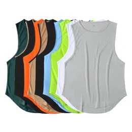 Gilet sportivo da maratona estiva ad asciugatura rapida da uomo, gilet senza maniche, da allenamento, da basket, gilet fitness sciolto, abbigliamento da palestra