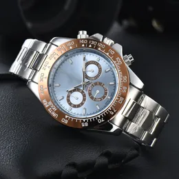 Горячие новые оригинальные часы для брендов для мужчин классические высококачественные многофункциональные Quartz Automatic Date Chronograph Luxury AAA+ Часы RO88098