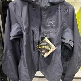 Men's Designer Activewear Arcterys Hoodie Jacket Coats Canadian Archaeopteryx AlphaJacket Hardshell Sprinkler Jacket Waterproof Non Return/Exchange