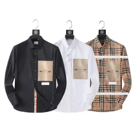 Designers Mens Dress Shirts Business Fashion Casual Shirt Brands Men Shirts Spring Slim Fit Shirts chemises de marque pour hommes S-4XL 864425442