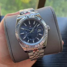 Klassisk herrklocka Designer Watches Men Watch 40mm Automatic Movement Wristwatch rostfritt stål remmar fällande spänne montre de luxe