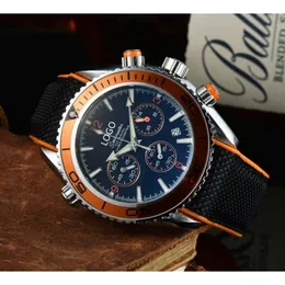 Omegwatch Luxusdesigner Omegwatches Quartz Watchplatform Shrimp Net Explosion Quartz Vollfunktionsuhr