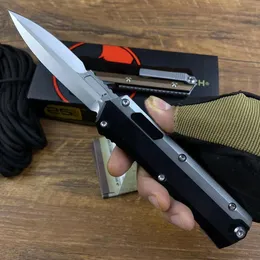 سكين Ludt 18410S سلسلة التوقيع الأمريكية Glykon Knife M390 Blade T6 Aluminium Handle Bounty Hunter Auto Pocket Knives EDC Outdoor Combat