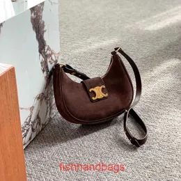 Fashion Handtasche Celins 'Damenbeutel Buchbrand Tasche Tasche 2023 Neues echtes Leder Arc de Triomphe Unterarmtasche Hochwertige Schulter mit Originallogo