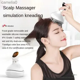 Electric Massagers Mini Head Massager Laddning Massage Instrument Electric Scalp Massage Electric Claw Multifunktionell knådning Andl231220