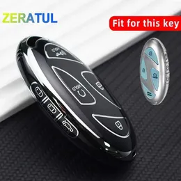 Hyundai Ioniq için Yeni Kona SX2 için Araba Key Kabuk Fob Tutucu 6 Yeni Grand Prix GN7 TPU Araba Anahtarı Anahtar Kapak Aksesuarları