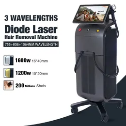 Epilatore permanente per la rimozione dei peli laser ad alessandrite Ghiaccio Depilazione laser a diodi platino 755 808 1064 Deka Laser Alessandrite