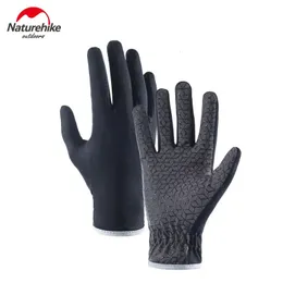 Anti-slip pekskärm ridding handskar lätt full finger för våren sommar utomhus mountain cykla handskar 231220
