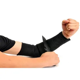 Accessories Steel Wire Anticutting Arm Sleeves Black Kevlar Sleeve Protection Guard Bracer Cut Proof Anti Abrasion Stab Drop Delivery Dhgvb