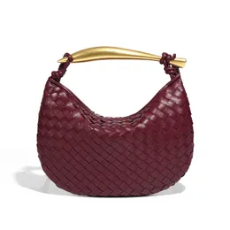 Designer Bag Bottegaa Bag Andiamo Intrecciato Tote Botega Venetta Woven flätad Sardine Botega B Family Venetta Buckle Women Axel crossbody Handbag Totes 818