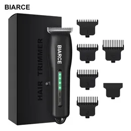 Cortadora de pelo eléctrica, cortadora ajustable, cortadora profesional inalámbrica recargable para hombres 231220