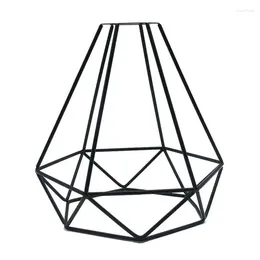 مصابيح قلادة زخرفية سلك قفص أنيقة تصميم معدن المنزل ديكور مصابيح الأسلوب الصناعي الإضاءة الأنيقة الرجعية إديسون