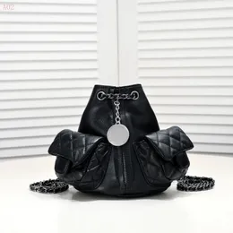Mini mochila da Mini Palmspring de designer de luxo AA, mochila de bolsa feminina portátil de ombro único, mini carteira, mochila pequena qualidade de couro real