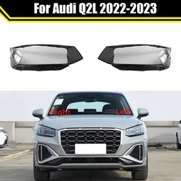 Car Headlamp Shade for Audi Q2L 2022 2023 Headlight Glass Head Lamp Shell Lampshade Lens Cover Transparent Lampcover Caps