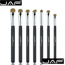 Makeup Tools Jaf 7 Pcs Eyeshadow Make Up Tool Kit Shade Brushes Sets Professional Makeup For Shadow Blending Je07Py 220722 Drop Delive Dhyus