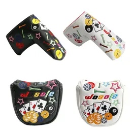 Other Products Cover Magnetic Closure PU Leather Putter Headcover Accessories Waterproof Golf Club Head