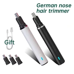 Electric Ear Nose Hair Trimmer Clipper Profesjonalny bezbolesny brwi i dla mężczyzn Kobiety usuwanie maszynki do golenia 231220