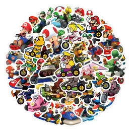 New 60PCS Bowser Kart Stickers Super Cool Cartoon Anime Graffiti Stickers for DIY Luggage Laptop Skateboard Motorcycle Bicycle Decals