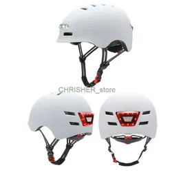 Climbing Helmets Bicycle Riding Helmet Smart Tail Light Bike Adult Electric Bike Road Scooter Sports City Helmet Men And Women Universal Helmet