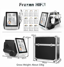 Hifu-Maschine Ice Hifu Anti Aging Double Ice Cool Frozen Hifu-Maschine Ersatz 2 IN 1