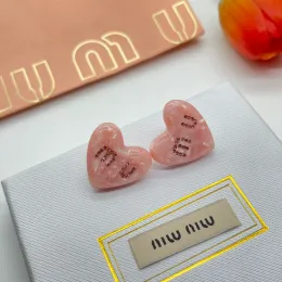 Stud M IU Ins Style Fashion Stud Temperament Elegant Celebrity Court Lolita Sweet Heart Shaped Earrings CHG2312205-4 flybirdlu