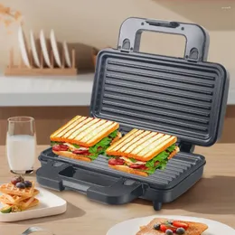 Brotbackautomaten, elektrischer Sandwich-Maker, 3-in-1, doppelseitige Heizung, 1000 W, Waffel-Küchengeräte, Frühstücksmaschine, Antihaft-Eisenpfanne