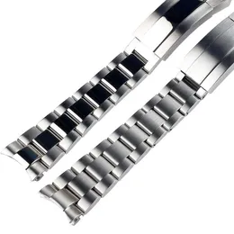 20mm Stainless Steel Watchband Intermediate Polishig New Menes Watches Band Strap Bracelet for Submariner Gmt175n