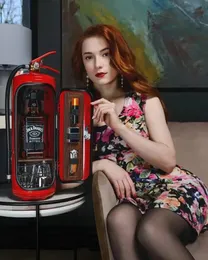 STRUMENTS bar utensili Fire Extinguisher Mini Bar Novelty Wine Storage Box Creative Fire Extinguisher Shape Car stoccaggio DECAZIONI DELLA DECOLAZIONE 23