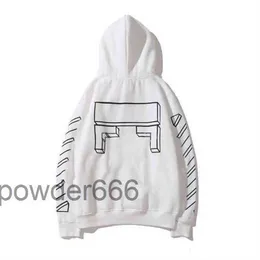 2023 New Mens Black Therts White P Style Strendy Fashion Sweater مطلية Arrow Crow Stripe Hoodie Hoodie Men and Women's 841b