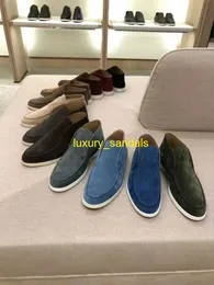 Open Walk Chukka Boots Designer Loropinas Shoes Loropinas Men Mid Top Top Single Soeshe 23 ربيع/صيف LP Lazy Man يركل على أحذية British High Bang Lefu's Women’s Shoes HB86