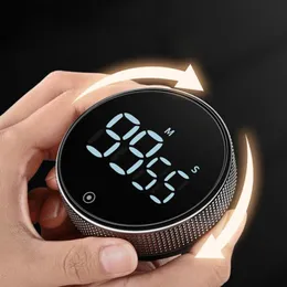 Temporizzatori da cucina LED digitale da cucina per doccia da cucina Magnetico elettronico digitale timer intelligente timer meccanico promemoria allarme utensile da cucina 231219