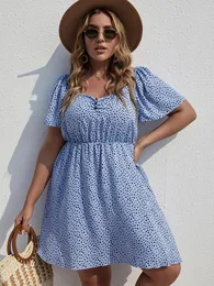 Vestidos toleen preço de liberação feminino grande plus size mini vestidos 2022 verão chique elegante floral boho praia festa à noite robe roupas