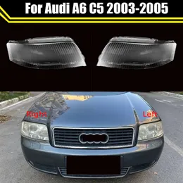Audi A6 C5 2003 2004 2005 Otomatik Kılıf Far Kapakları ARAÇ ÖN FAR LENS KAPAK abajur lambası kafa lambası ışık kabuğu