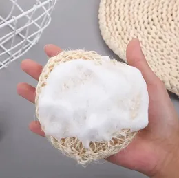 Sisal Bath Sponge Natural Organic Handmade Planted Based Shower Ball Exfoliating Crochet Scrub Body Scrubber Esponja de Bano de Sisal Sisal Badspons