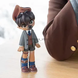 Cartoon Figures Pure Natural Uniformed Puppy Series 2 Blind Box Toys Cute Western-style Clothes Puppy Anime Figurine Model Birthday Gifts