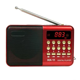 라디오 휴대용 포켓 크기 USB 전원 미니 Mtifunctionl FM Elder Digital MP3 Player SER 230801 드롭 배달 전자 전자 통신 Dhvox
