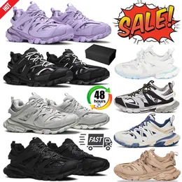 With Box Designer Triple-S Track 3.0 Casual Shoes Sneakers White Black Transparent Nitrogen Crystal Outsole Running Shoes Mens Womens Outdoor Trainers Have Size 35-45