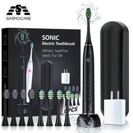 Sarmocare S700 Pro Sonic Electric Toothbrush 5 Mode Tooth Brush Ultrasonic Automatic Toothbrush Rechargeable Adult Waterproof 231220