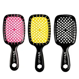 Haarbürsten FHI HEAT Unbrush Hair Comb Haarbürste 3PCS 231220