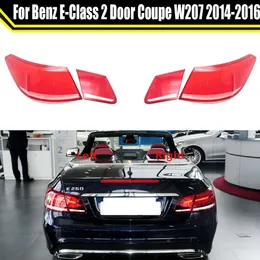 För Benz E-Class 2 Door Coupe W207 2014 2015 2016 CAR TAILLIGHT BRAKE LIGHTS REPLASS AUTO BACKA SHELL