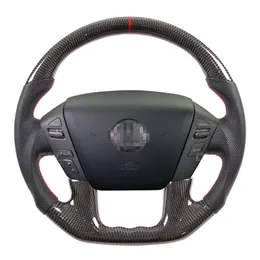 Real Carbon Fiber Steering Wheel Fit for Nissan Y62 Petrol Car Styling