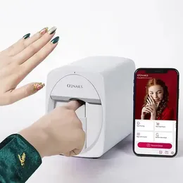 Tragbare Mini Automatische 3D Smart Wifi Digital Nail art Drucker Maschine M1 Maniküre Druckmaschine